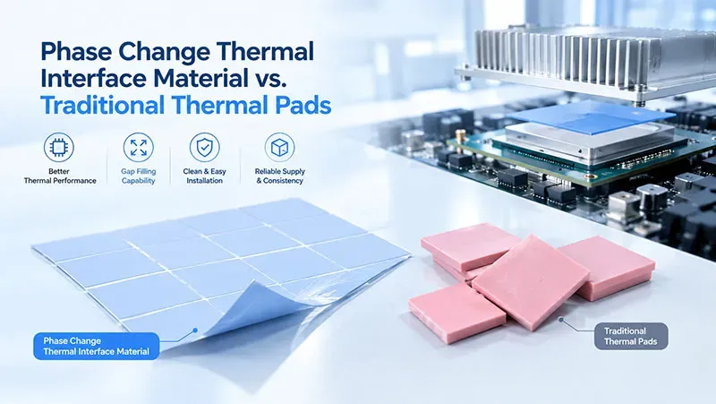 Phase Change Thermal Interface Material vs Traditional Thermal Pads